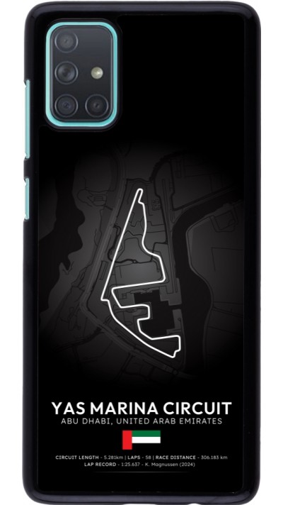 Samsung Galaxy A71 Case Hülle - F1 Track 2025 Abu Dhabi