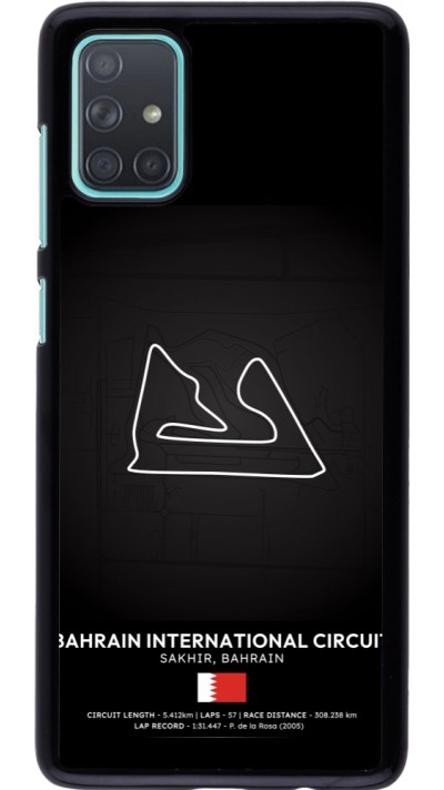 Samsung Galaxy A71 Case Hülle - F1 Track 2025 Bahrain