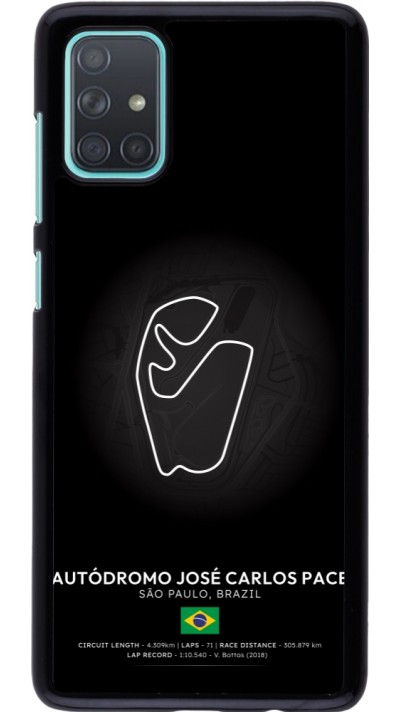 Samsung Galaxy A71 Case Hülle - F1 Track 2025 Brazil