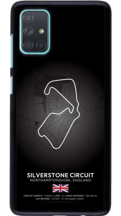 Samsung Galaxy A71 Case Hülle - F1 Track 2025 Great Britan