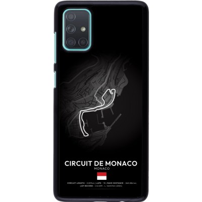 Samsung Galaxy A71 Case Hülle - F1 Track 2025 Monaco