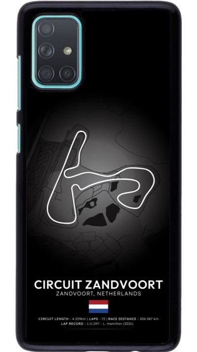 Samsung Galaxy A71 Case Hülle - F1 Track 2025 Netherlands