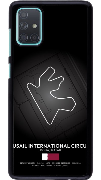 Samsung Galaxy A71 Case Hülle - F1 Track 2025 Qatar