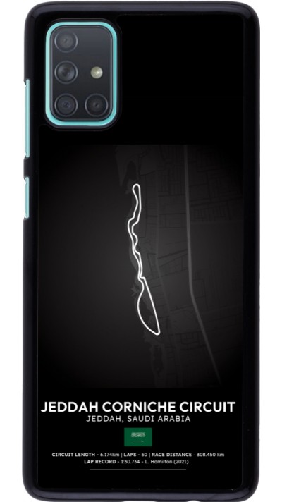 Samsung Galaxy A71 Case Hülle - F1 Track 2025 Saudi Arabia