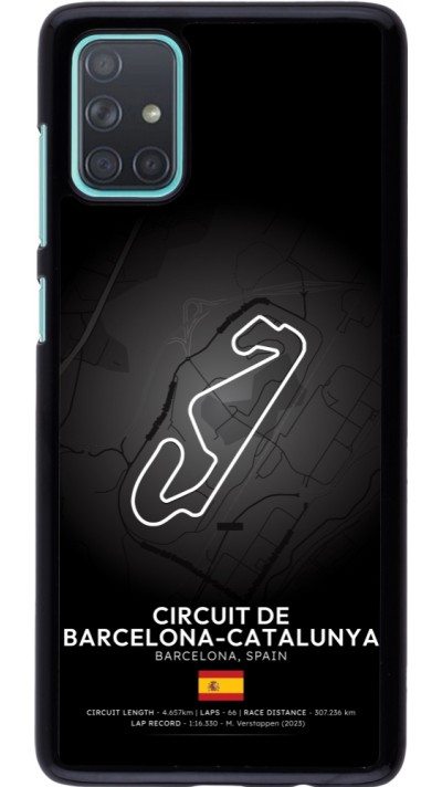 Samsung Galaxy A71 Case Hülle - F1 Track 2025 Spain