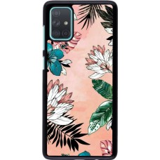 Samsung Galaxy A71 Case Hülle - Flowers Artprint