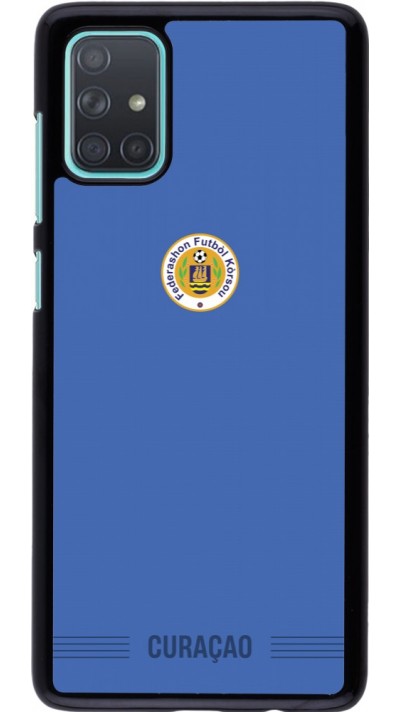 Coque Samsung Galaxy A71 - Maillot de football Curaçao 2026 personnalisable