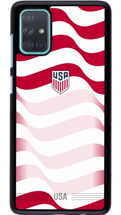 Coque Samsung Galaxy A71 - Maillot de football États-Unis 2026 personnalisable