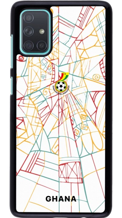 Coque Samsung Galaxy A71 - Maillot de football Ghana 2026 personnalisable