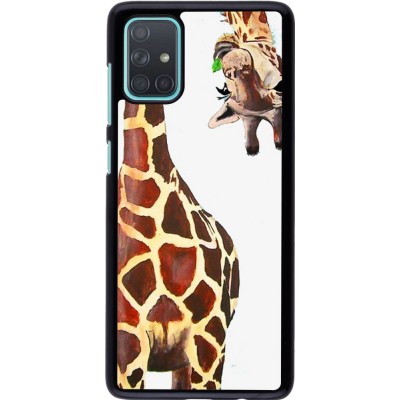 Hülle Samsung Galaxy A71 - Giraffe Fit