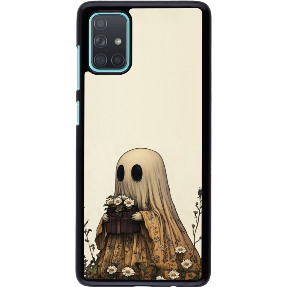 Samsung Galaxy A71 Case Hülle - Halloween 2025 Ghost gardener
