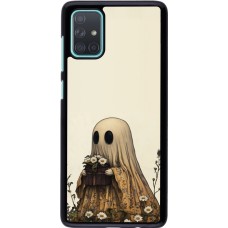 Samsung Galaxy A71 Case Hülle - Halloween 2025 Ghost gardener