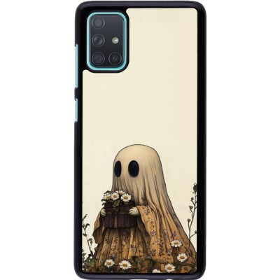 Samsung Galaxy A71 Case Hülle - Halloween 2025 Ghost gardener