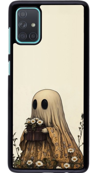 Samsung Galaxy A71 Case Hülle - Halloween 2025 Ghost gardener