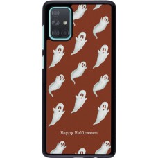 Samsung Galaxy A71 Case Hülle - Halloween 2025 Pattern of ghosts