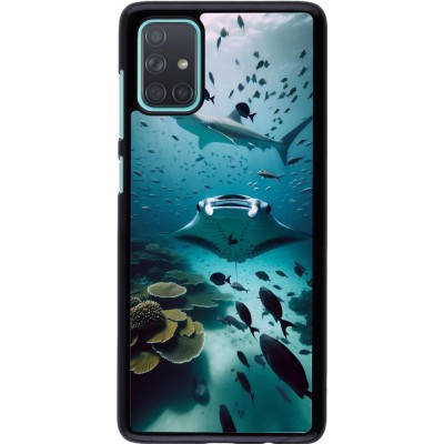 Samsung Galaxy A71 Case Hülle - Manta Lagune Reinigung