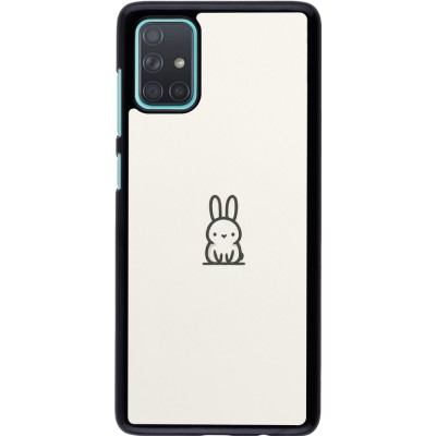 Samsung Galaxy A71 Case Hülle - Minimal Häschen Süße