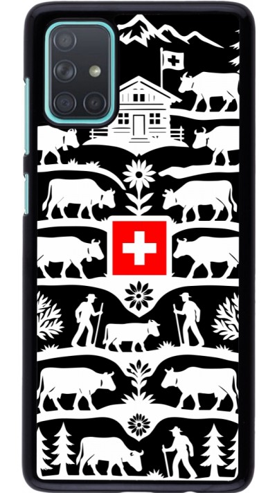 Samsung Galaxy A71 Case Hülle - Poya Schweiz 3 schwarz