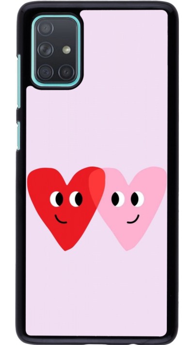 Samsung Galaxy A71 Case Hülle - Saint Valentines Day 26 Heart