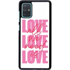 Samsung Galaxy A71 Case Hülle - Saint Valentines Day 26 Love all we need is