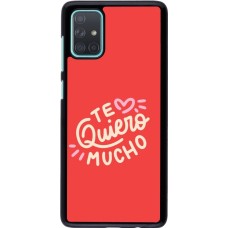 Samsung Galaxy A71 Case Hülle - Saint Valentines Day 26 Te quiero mucho
