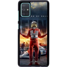 Samsung Galaxy A71 Case Hülle - Senna The King of Rain