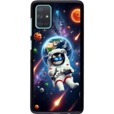 Samsung Galaxy A71 Case Hülle - VR SpaceCat Odyssee