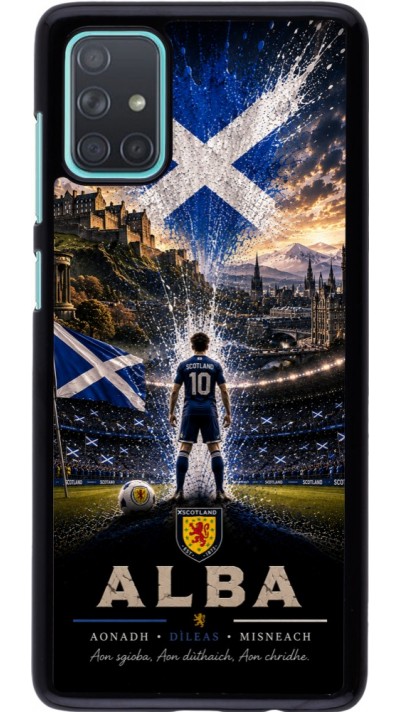 Coque Samsung Galaxy A71 - Football Écosse splash 2026