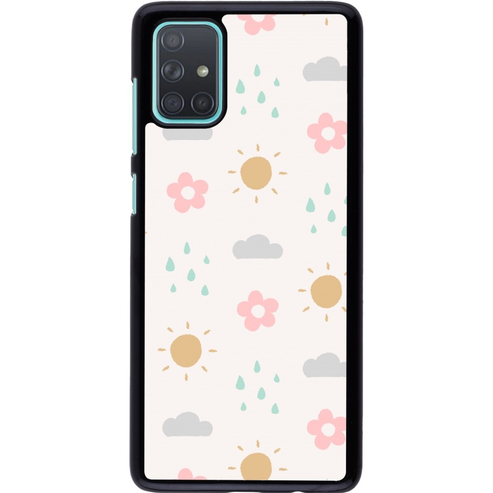 Samsung Galaxy A71 Case Hülle - Spring 23 weather