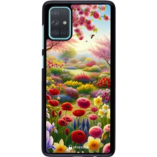 Samsung Galaxy A71 Case Hülle - Frühling 25 Strauß Frühling