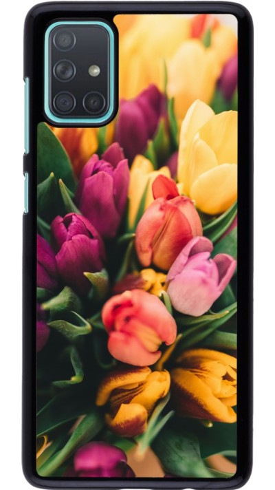 Coque Samsung Galaxy A71 - Bouquet of tulips Spring 2026