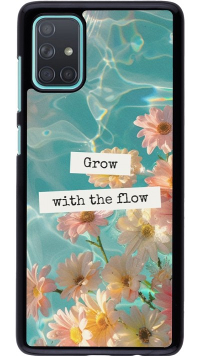 Samsung Galaxy A71 Case Hülle - Summer 2025 Grow with the flow
