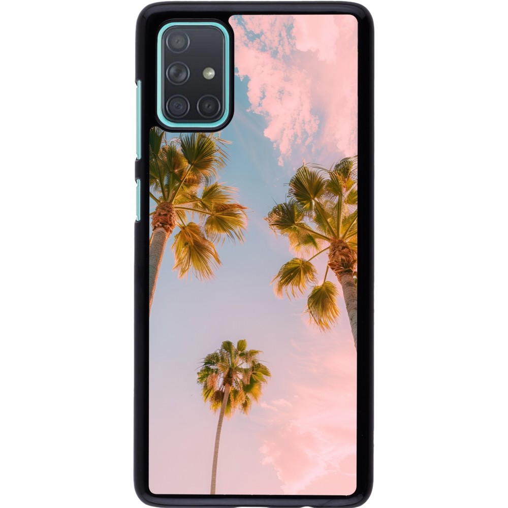 Samsung Galaxy A71 Case Hülle - Summer 2025 Palmiers