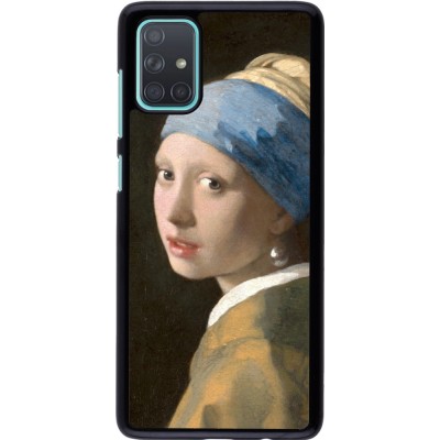 Samsung Galaxy A71 Case Hülle - Kunstbild - Das Mädchen mit dem Perlenohrring - Jan Vermeer