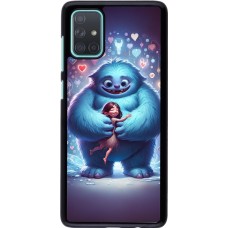 Samsung Galaxy A71 Case Hülle - Valentin 2024 Flauschige Liebe