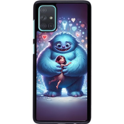 Samsung Galaxy A71 Case Hülle - Valentin 2024 Flauschige Liebe