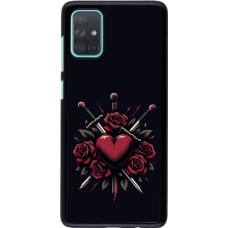 Samsung Galaxy A71 Case Hülle - Valentine 2024 gothic love