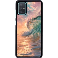 Samsung Galaxy A71 Case Hülle - Wave Sunset