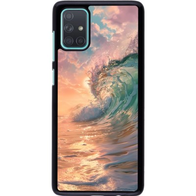 Samsung Galaxy A71 Case Hülle - Wave Sunset