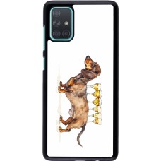 Samsung Galaxy A71 Case Hülle - Wine Teckel