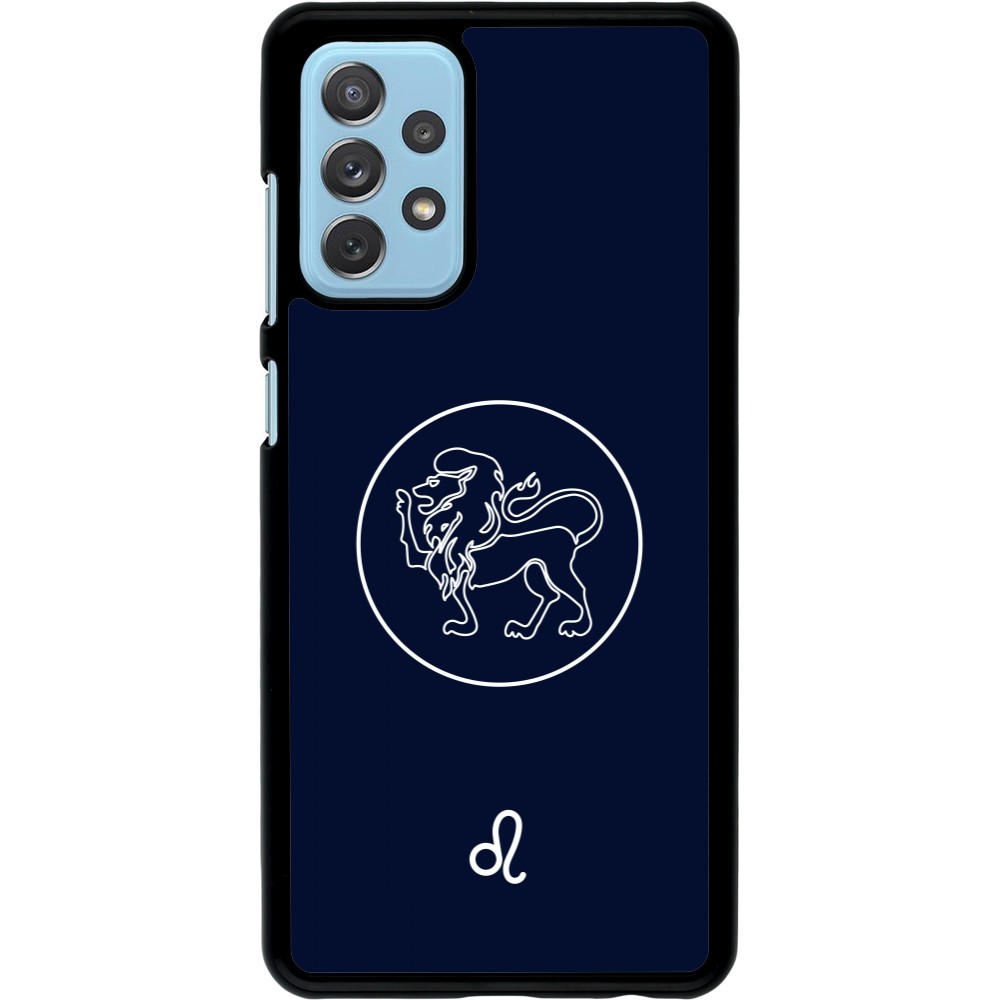 Samsung Galaxy A72 Case Hülle - Astrologie Löwe