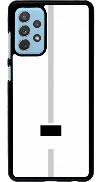 Samsung Galaxy A72 Case Hülle - Kanton FR weiss