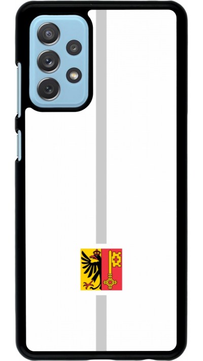 Samsung Galaxy A72 Case Hülle - Kanton GE weiss