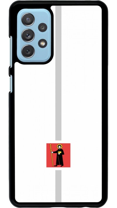 Samsung Galaxy A72 Case Hülle - Kanton GL weiss