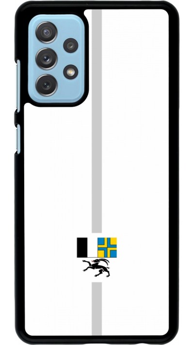 Samsung Galaxy A72 Case Hülle - Kanton GR weiss