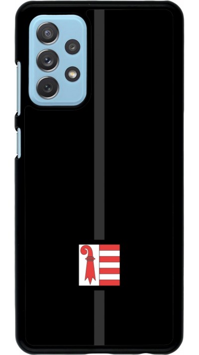 Samsung Galaxy A72 Case Hülle - Kanton JU schwarz