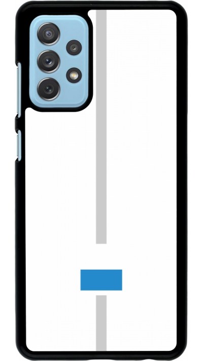 Samsung Galaxy A72 Case Hülle - Kanton LU weiss