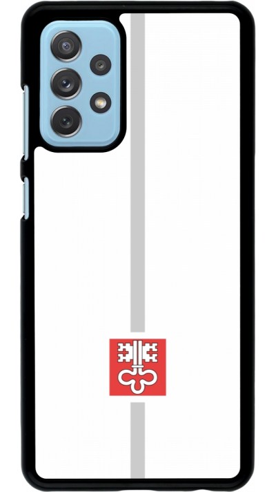 Samsung Galaxy A72 Case Hülle - Kanton NW weiss