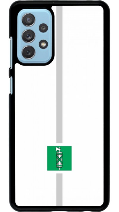 Samsung Galaxy A72 Case Hülle - Kanton SG weiss