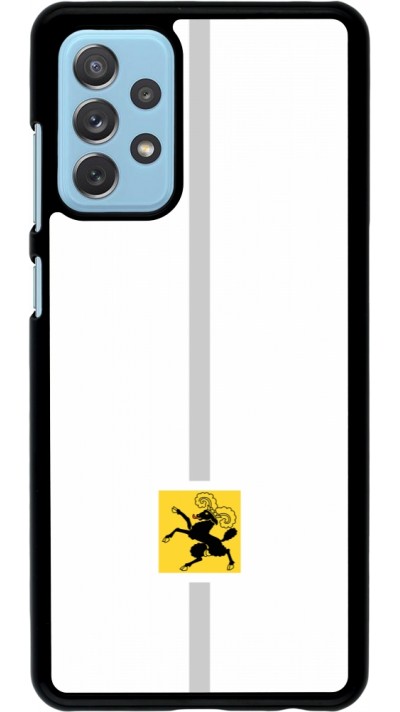 Samsung Galaxy A72 Case Hülle - Kanton SH weiss
